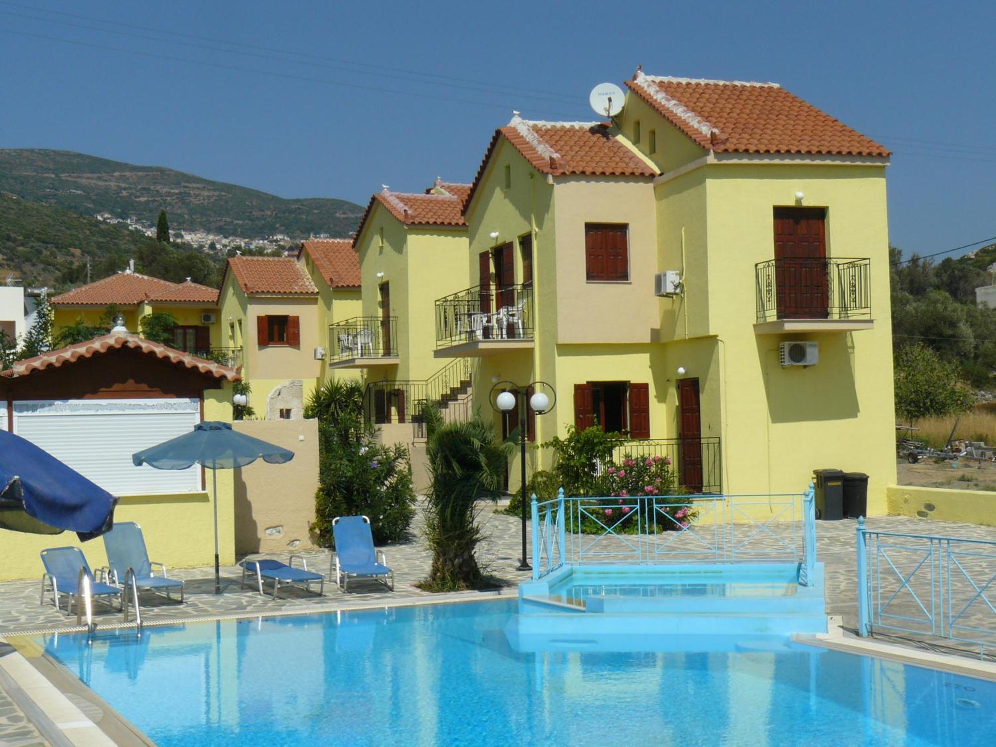 Stella Apartments Marathókampos Exterior foto